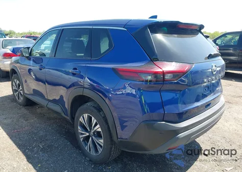 2021 Nissan Rogue Sv Intelligent Awd из США, поврежденный, VIN 5N1AT3BB1MC770638